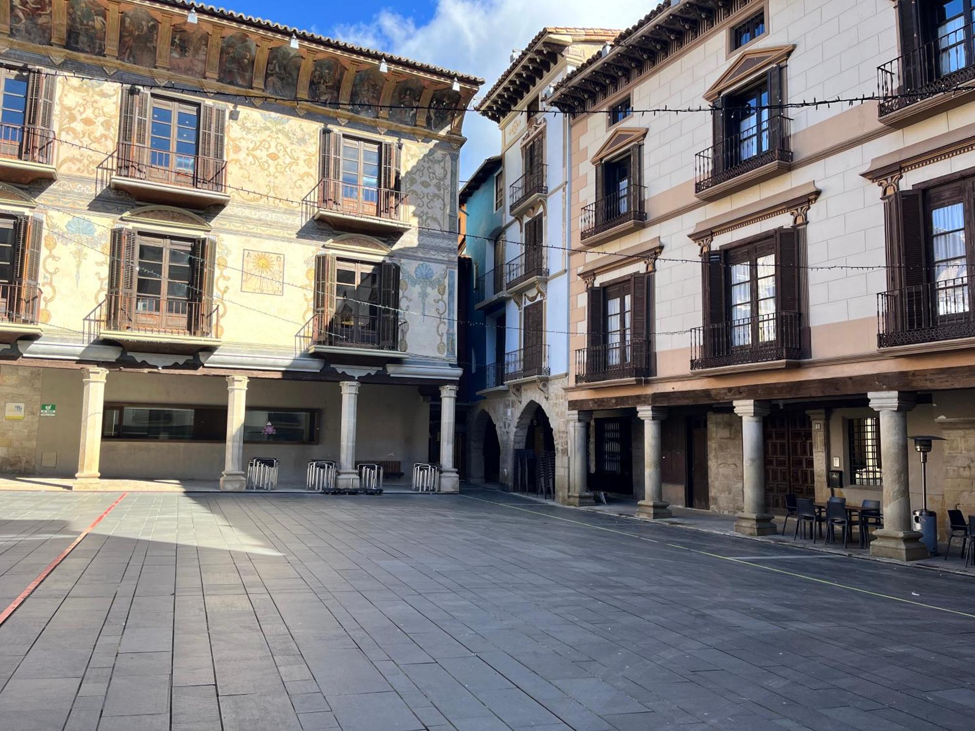 Apartamentos Angelus Plaza Mayor De Ґраус Екстер'єр фото